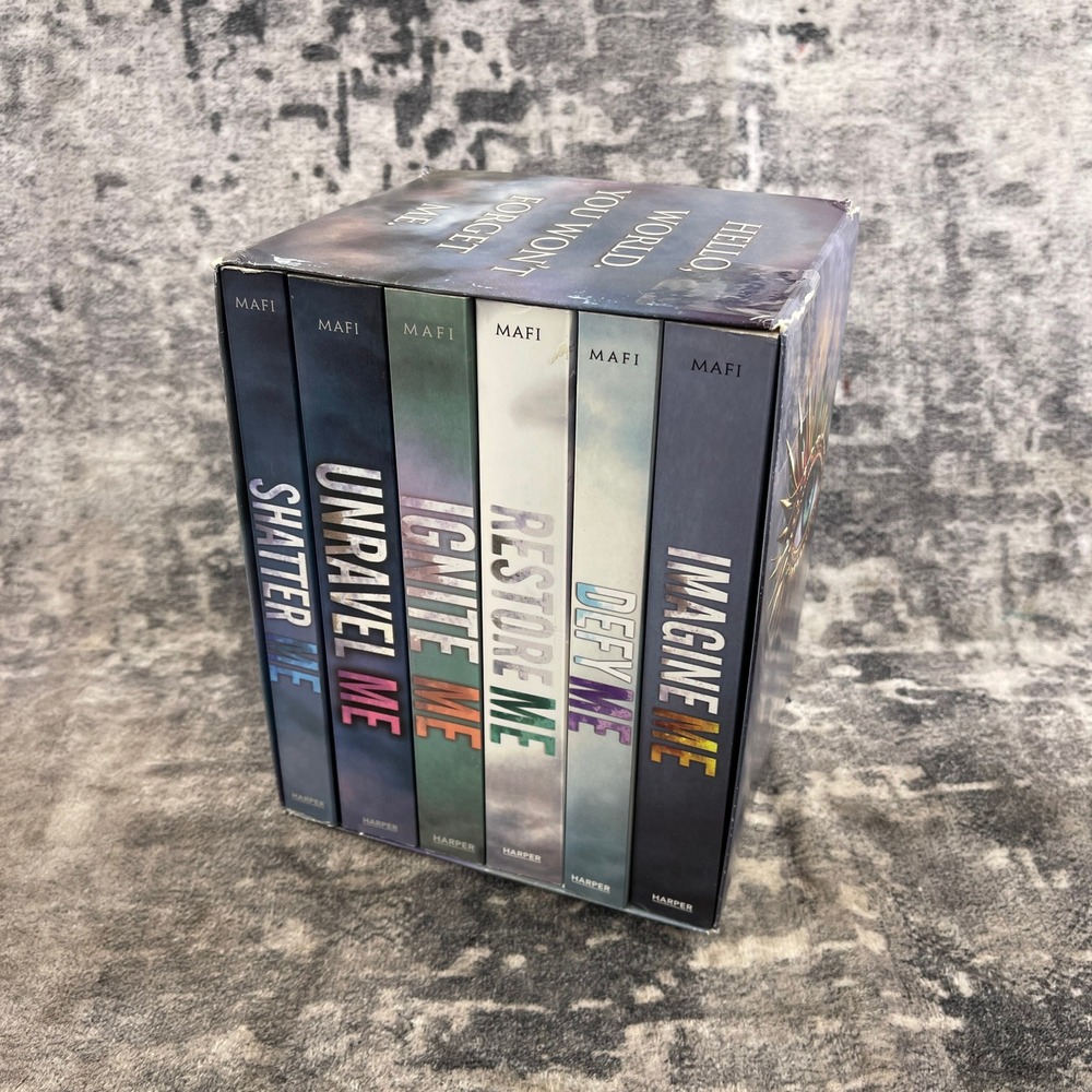 Shatter Me‎ Series 6-Book Box Set Tahereh Mafi First Printing Damaged Box